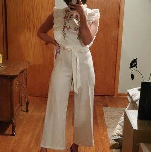 White jumpsuit